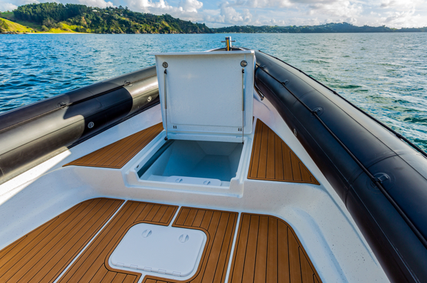 BOW STORAGE COMPARTMENT