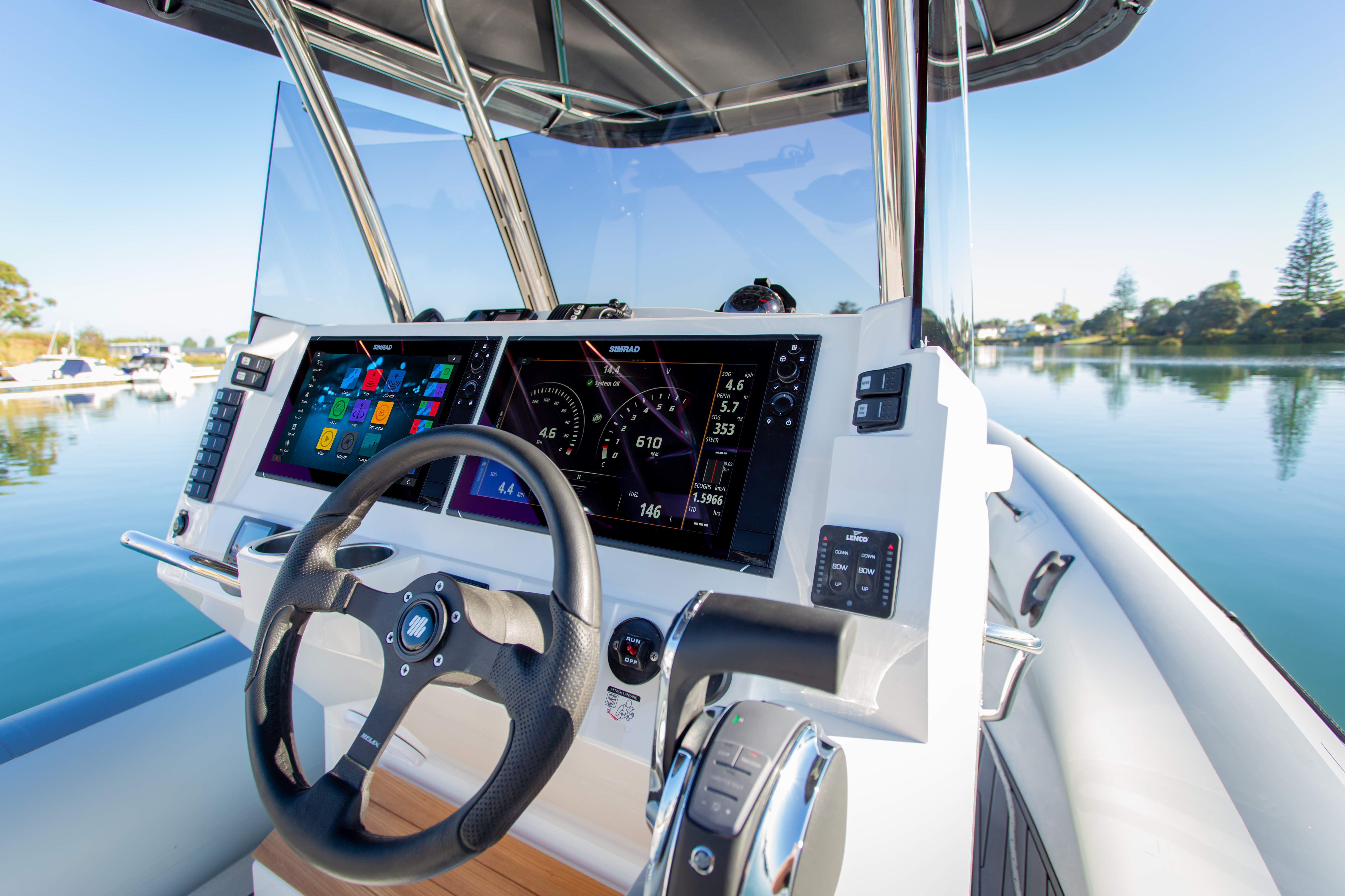 LARGE DASH FOR DUAL MFD SCREENS