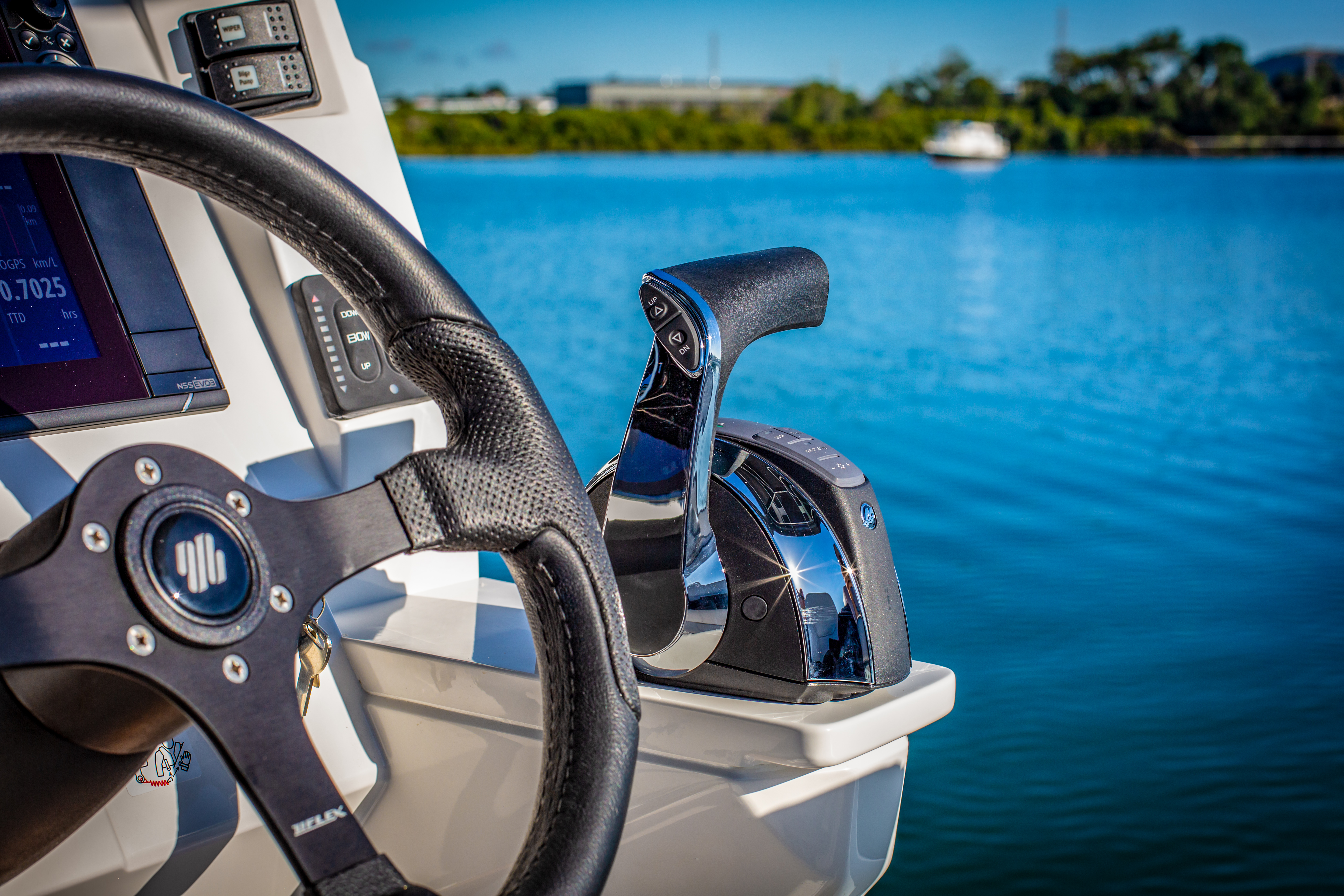 ERGONOMIC THROTTLE POSITION