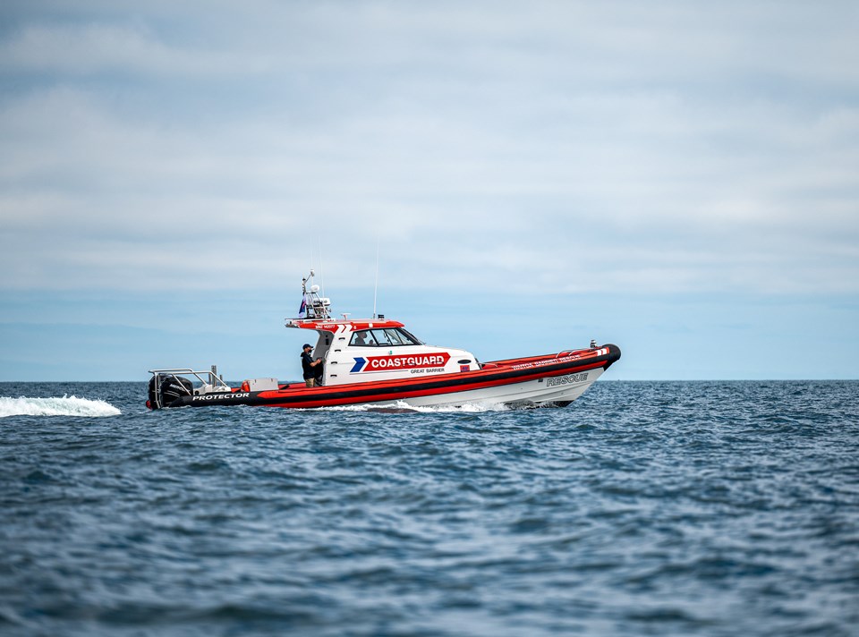 Coastguard Great Barrier first unit to receive new 4UNZ vessel